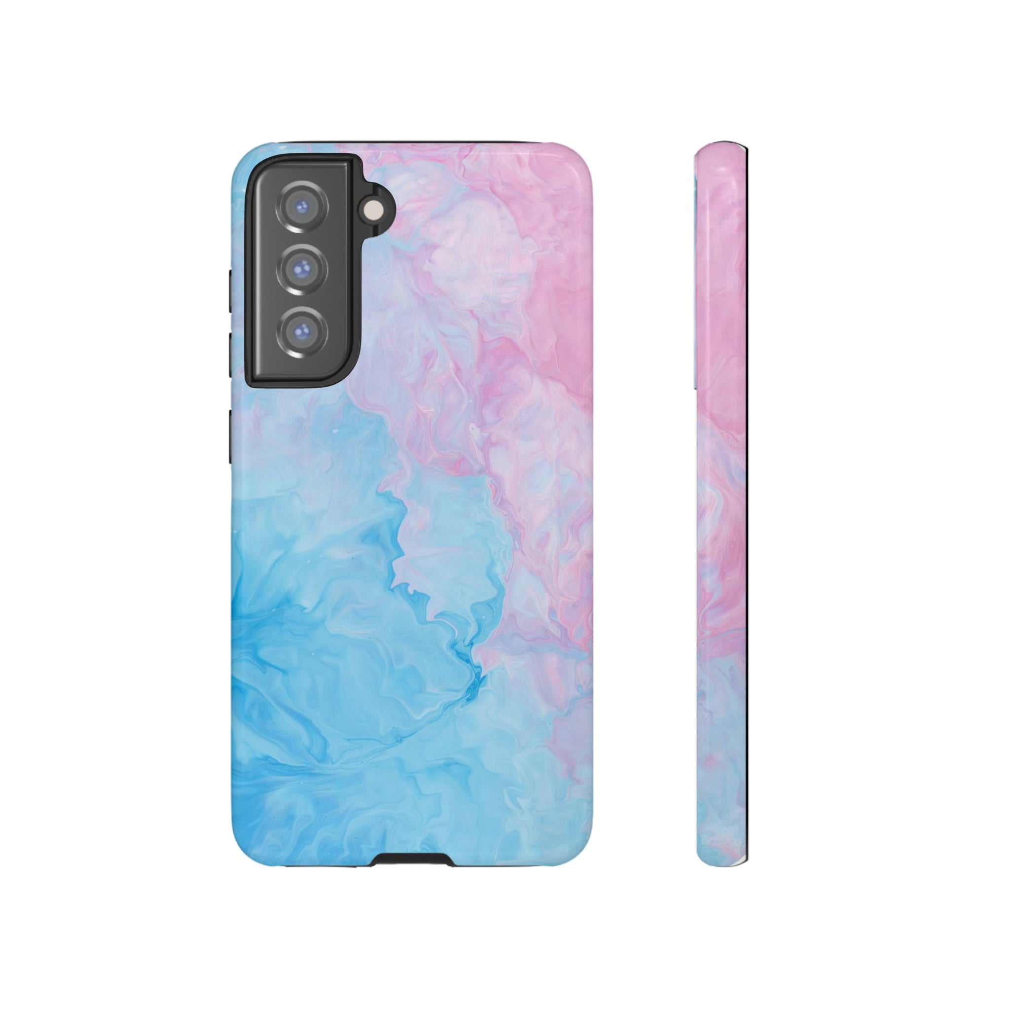Cotton Candy - Dual Layered, Full Body, Armored Phone Case for iPhone 13/Samsung Galaxy S22/Google Pixel 6