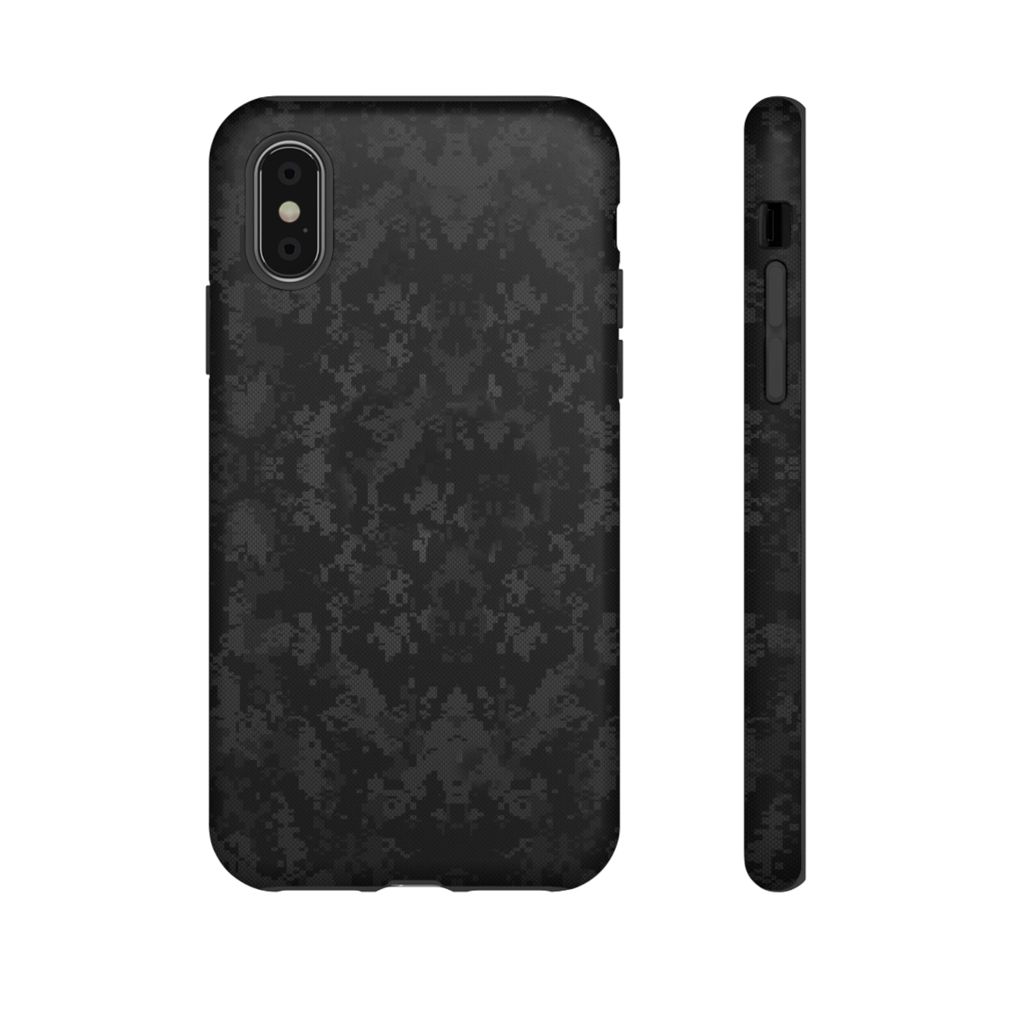 Digital Camo Dual Layered Full Body Armored Phone Case for iPhone